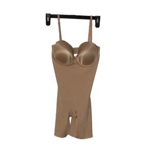Spanx Strapless Cupped Mid-Thigh Body